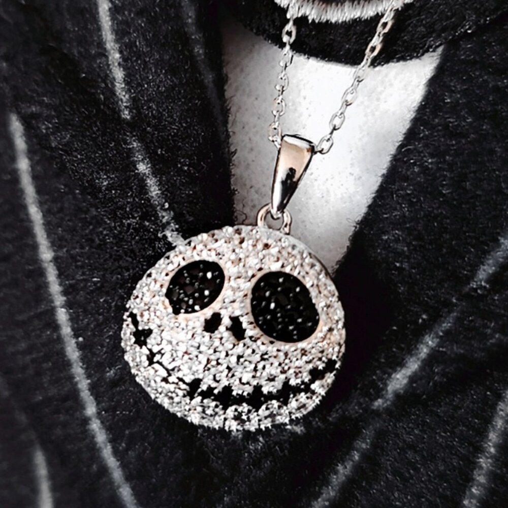 925 Jack Skellington Necklace, Nightmare Before Christmas Christmas Candle